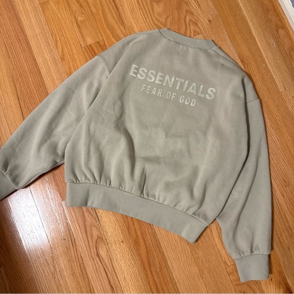 Fear of God Other - fear of god essentials cream sweatshirt sweater